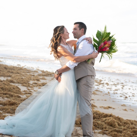 Lillian Wild skirt and top wedding set - Picture 5 of 11